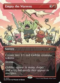 Empty the Warrens from Secret Lair Drop Series