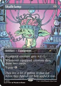 Skullclamp (2416) from Secret Lair Drop Series