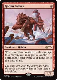 Goblin Lackey (2425) from Secret Lair Drop Series