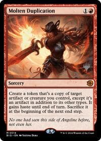 Molten Duplication from Promo Pack: Secrets of Strixhaven