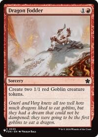 Dragon Fodder (FDN) from The List Reprints