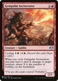 Gempalm Incinerator (DMR) from The List Reprints