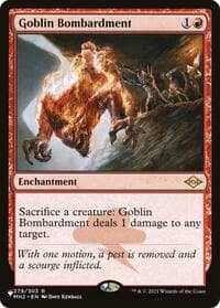Goblin Bombardment (MH2) from The List Reprints