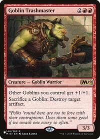 Goblin Trashmaster from The List Reprints