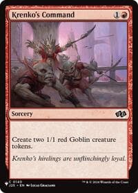 Krenko's Command (J25) from The List Reprints