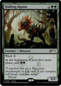 Hulking Raptor from Media Promos