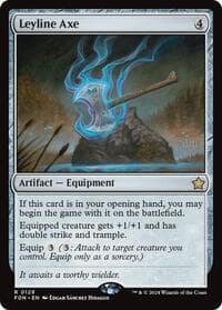 Leyline Axe from Promo Pack: Lorwyn Eclipsed