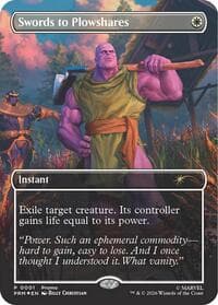 Swords to Plowshares (Borderless) (Magazine Insert) from Media Promos