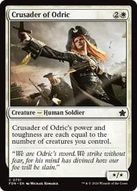 Crusader of Odric (0731) from Foundations