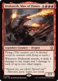 Drakuseth, Maw of Flames (0760) from Foundations