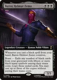 Baron Helmut Zemo (Extended Art) from Marvel Super Heroes