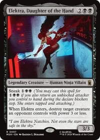 Elektra, Daughter of the Hand from Marvel Super Heroes