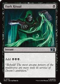 Dark Ritual from Commander: Marvel Super Heroes