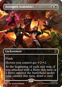 Avengers Assemble! (Borderless) (0341) from Marvel Super Heroes