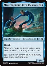 Mister Fantastic, Reed Richards (Surge Foil) from Marvel Super Heroes