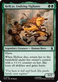 Hellcat, Undying Vigilante from Marvel Super Heroes