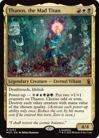 Thanos, the Mad Titan from Marvel Super Heroes