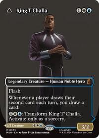 King T'Challa (Borderless) (0373) from Marvel Super Heroes