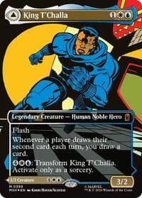 King T'Challa (Borderless) (0399) from Marvel Super Heroes