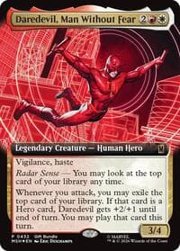 Daredevil, Man Without Fear (Extended Art) from Unique and Miscellaneous Promos