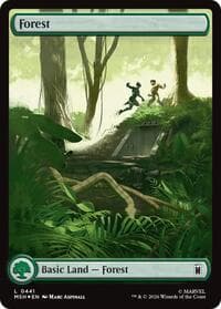 Forest (0441) (Surge Foil) from Marvel Super Heroes