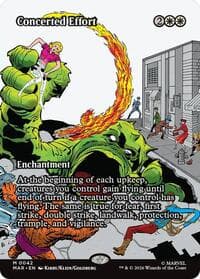 Concerted Effort (Borderless) from Marvel Universe Eternal-Legal