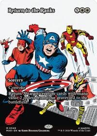 Return to the Ranks (Borderless) from Marvel Universe Eternal-Legal