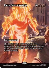 Fiery Emancipation (Borderless) from Marvel Universe Eternal-Legal