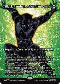 Black Panther, Wakandan King (Borderless) from Marvel Universe Eternal-Legal