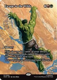 Escape to the Wilds (Borderless) from Marvel Universe Eternal-Legal