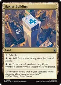Baxter Building (Surge Foil) from Marvel Super Heroes