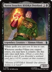 Baron Strucker, HYDRA Overlord from Marvel Super Heroes