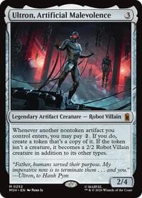 Ultron, Artificial Malevolence from Marvel Super Heroes