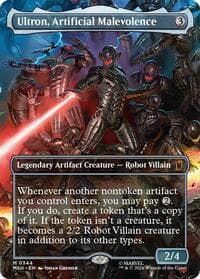 Ultron, Artificial Malevolence (Borderless) (0344) from Marvel Super Heroes