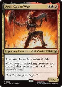 Ares, God of War from Marvel Super Heroes