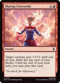 Blazing Crescendo from Marvel Super Heroes