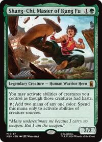 Shang-Chi, Master of Kung Fu from Marvel Super Heroes