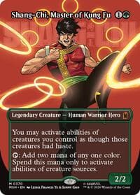 Shang-Chi, Master of Kung Fu (Borderless) (0370) from Marvel Super Heroes