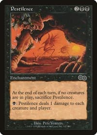 Pestilence from Urza's Saga