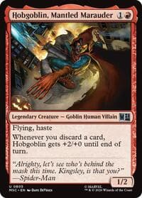 Hobgoblin, Mantled Marauder from Commander: Marvel Super Heroes