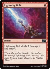 Lightning Bolt from Commander: Marvel Super Heroes