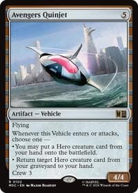 Avengers Quinjet from Commander: Marvel Super Heroes