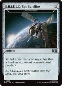S.H.I.E.L.D. Spy Satellite - Fellwar Stone from Commander: Marvel Super Heroes