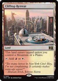 Clifftop Retreat from Commander: Marvel Super Heroes