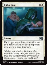 Cut a Deal from Commander: Marvel Super Heroes