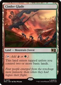 Cinder Glade (Surge Foil) from Commander: Marvel Super Heroes