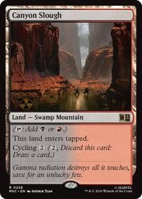Canyon Slough (Surge Foil) from Commander: Marvel Super Heroes