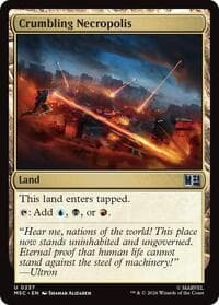 Crumbling Necropolis (Surge Foil) from Commander: Marvel Super Heroes