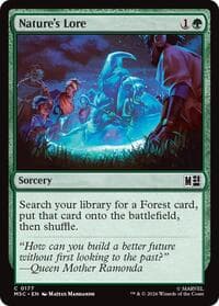 Nature's Lore from Commander: Marvel Super Heroes
