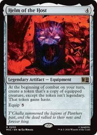 Helm of the Host from Commander: Marvel Super Heroes